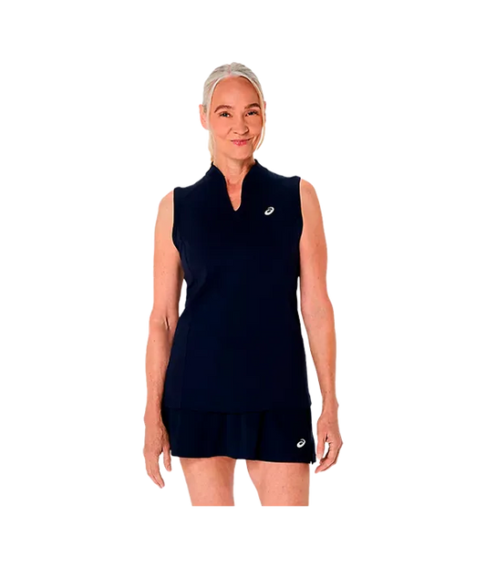 Camiseta Asics Court Tank Mujer Midnight 2025