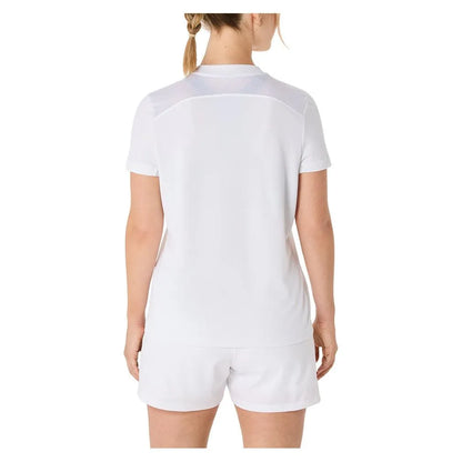 Women's Court Short Sleeve Tennis Top Brilliant White