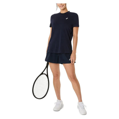 Women's Court Short Sleeve Tennis Top Midnight