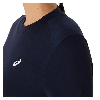 Women's Court Short Sleeve Tennis Top Midnight