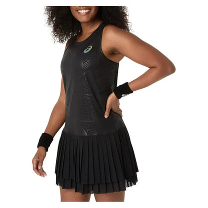 Women's Match Night Energy Tennis Dress Performance Black