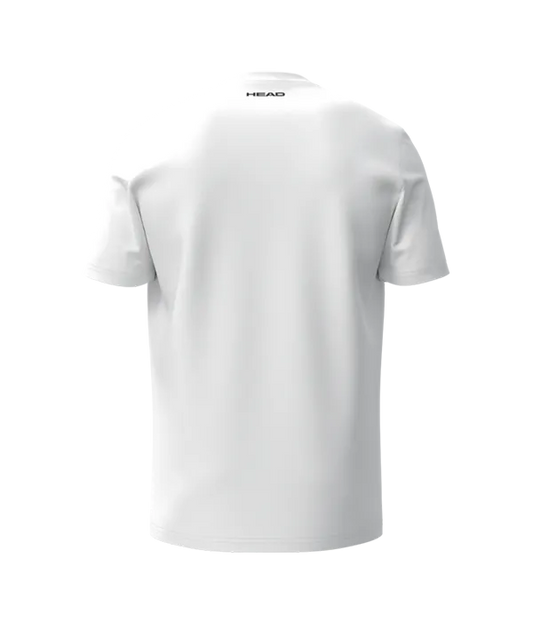 Camiseta HEAD Club Original Blanca 2025