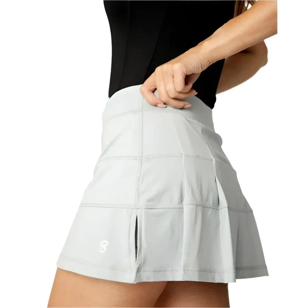 Women's UV Colors 14 Inch Tennis Skort Stone