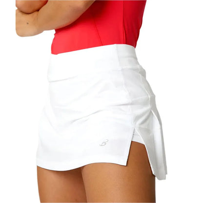 Women's UV Colors 14 Inch Tennis Skort White-Apparel-Sofibella-2177WHT-S23-Tennis Express