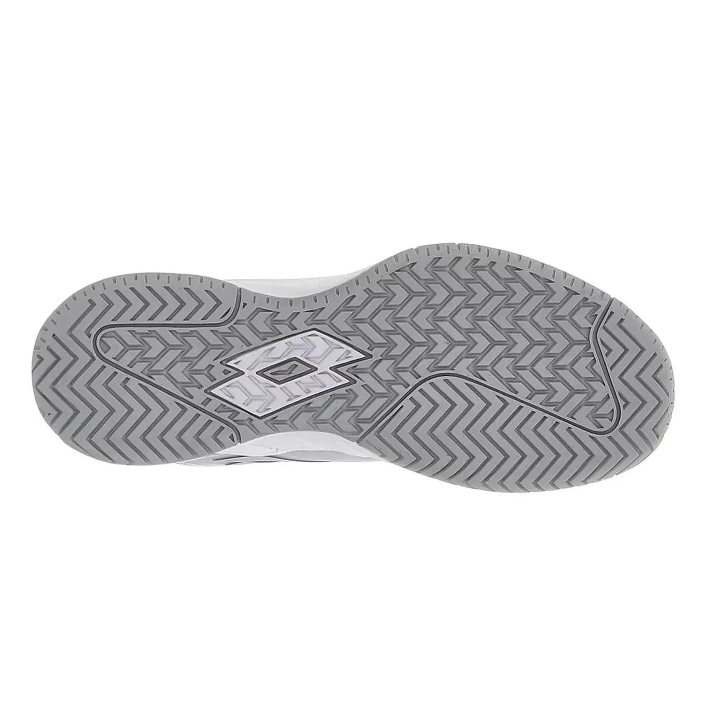 Women's Mirage 100 Speed Tennis Shoes All White and Cool Gray 9c-Footwear-Lotto-218995-801S23-1-2-[Sku]-Tennis Express