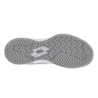 Women's Mirage 100 Speed Tennis Shoes All White and Cool Gray 9c-Footwear-Lotto-218995-801S23-1-2-[Sku]-Tennis Express