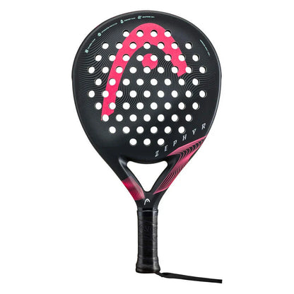 Zephyr Pro 2023 Padel Paddle Black and Pink