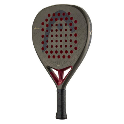 Coello Pro 2026 Padel Racquet-Padel Racquets-Head-Dark Gray-One Size, [current_file_name-Tennis Express
