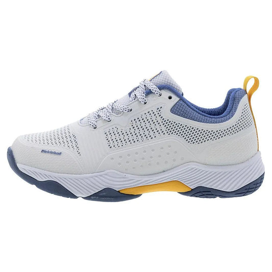 Men's Fresh Shot Santorini Pickleball Shoes Royal and White