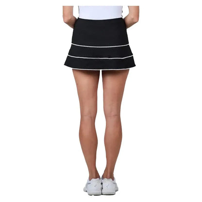 Women's 13 Inch Tennis Skort Black