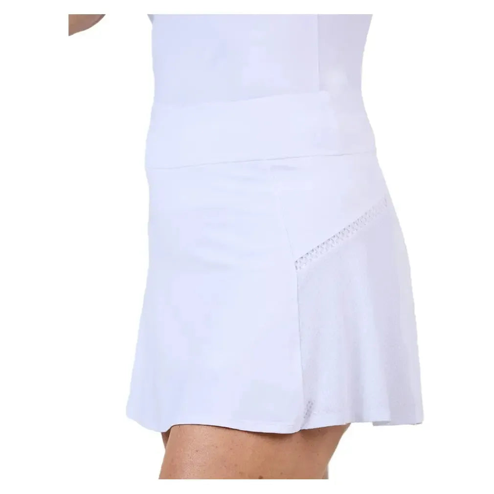 Women's 14 Inch Tennis Skort White