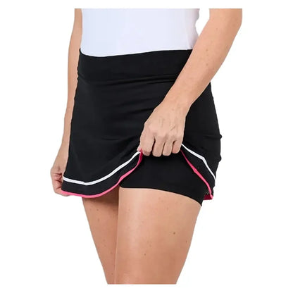 Women's 13 Inch Tennis Skort Black