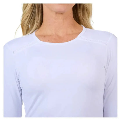 Women's Long Sleeve Tennis Top White