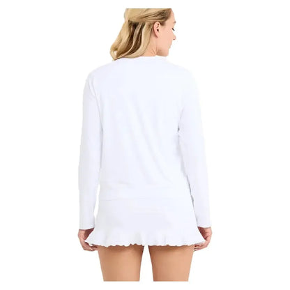Women's Tennis Pullover White