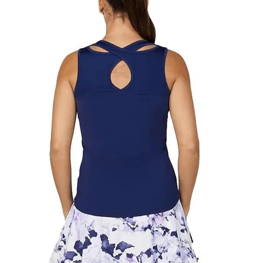 Womens Lilac Dream Tennis Tank Navy-Apparel-Sofibella-2408-LIDH24-21-2-[Sku]-Tennis Express