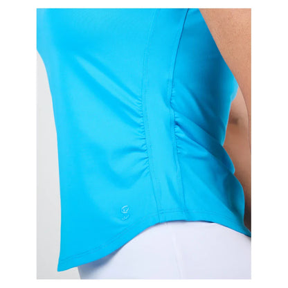 Women's Style Icons Short Sleeve Tennis Top Electric Blue