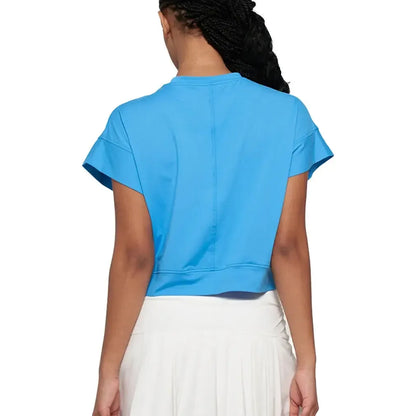 Women's Drift Saturday Tennis Top Lagoon
