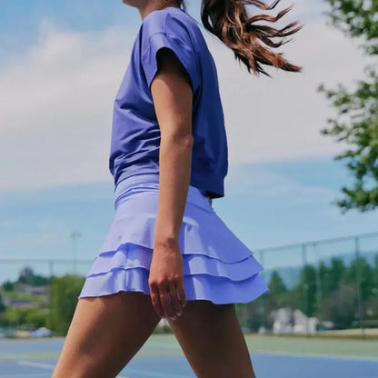 Women's Nevo Stamina 13 Inch Tennis Skort-Apparel-Lija-25S-4731T4U25-2-Tennis Express