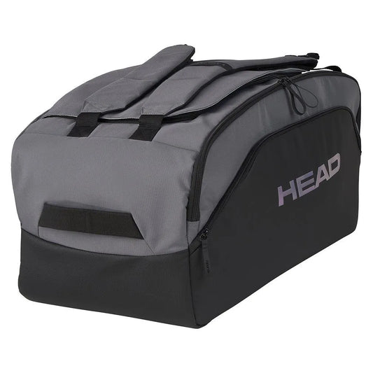 Pro X Tennis Duffle Sport Bag Black and Dark Grey