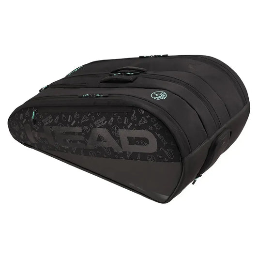 2025 Neon Tour Tennis Racquet Bag XL Black-Bags-Head-261945-1-Tennis Express