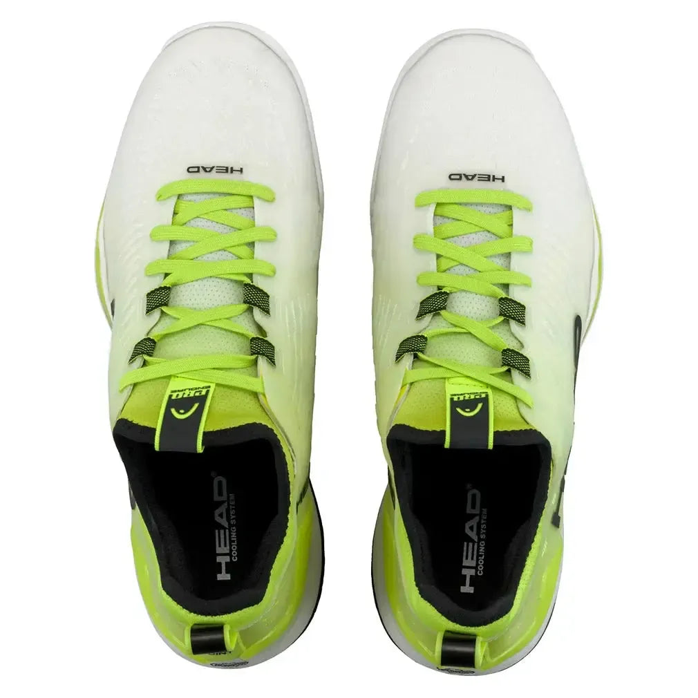 Men's Endure Pro Tennis Shoes White and Yellow