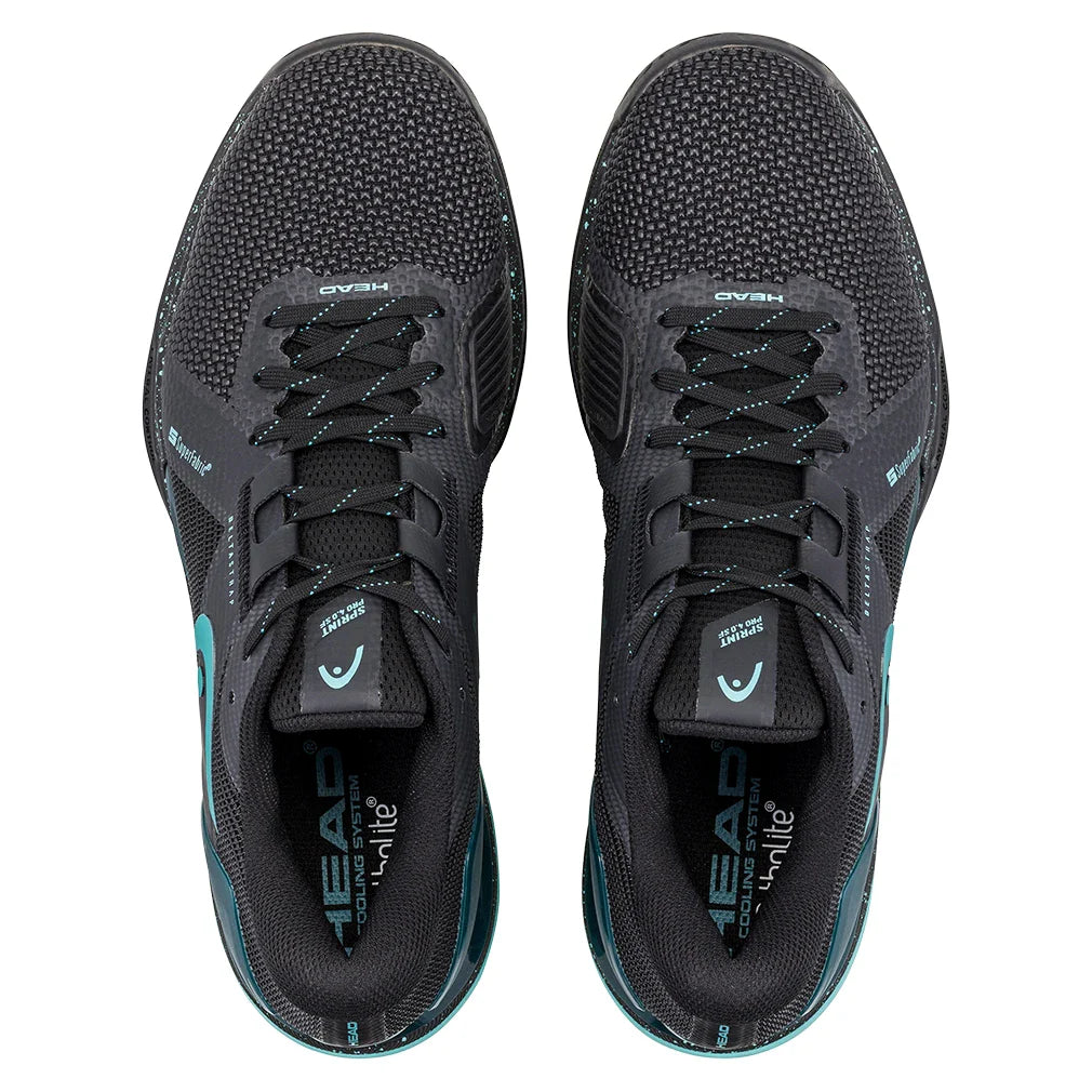Men's Sprint Pro 4.0 SF Tennis Shoes Black and Teal