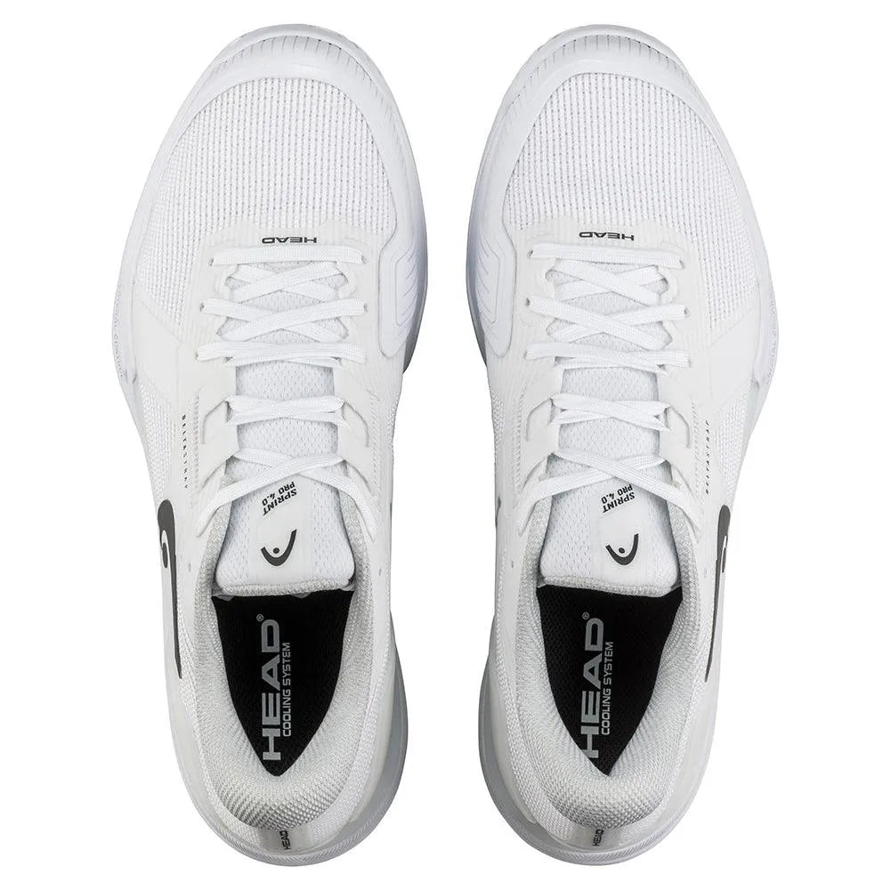 Men's Sprint Pro 4.0 Tennis Shoes White and Black