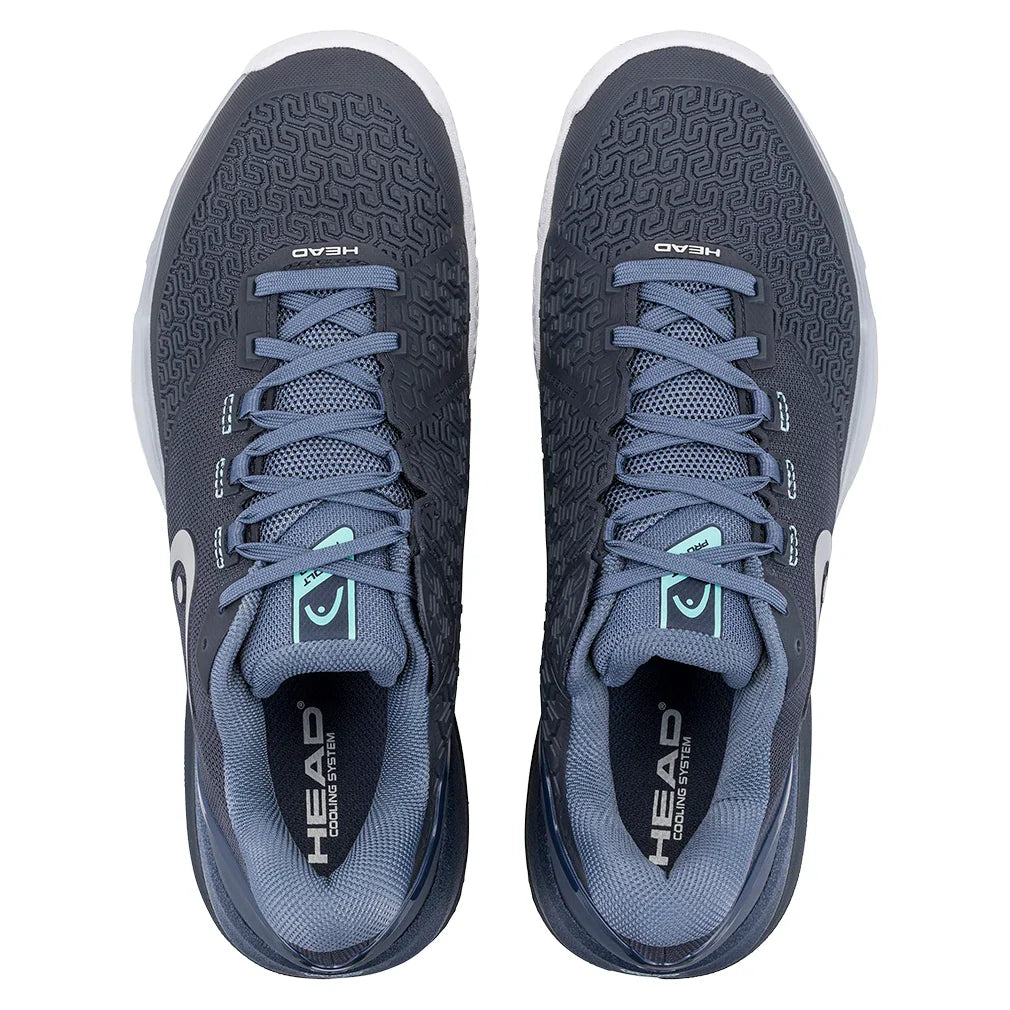 Men's Revolt Pro 5.0 Tennis Shoes Blueberry and Teal