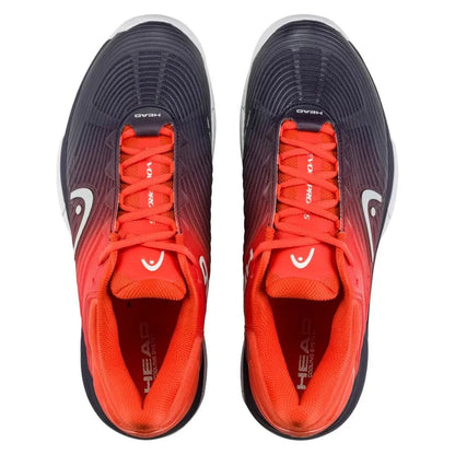 Men's Revolt Pro 4.5 Tennis Shoes Dark Blue and Red