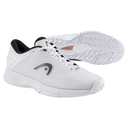 Men's Revolt Pro 4.5 Tennis Shoes White and Black