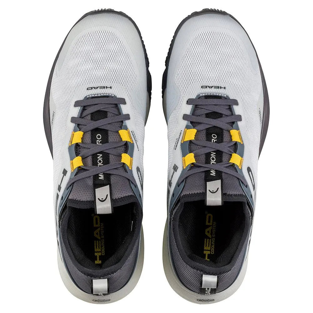 Men's Motion Pro Padel Shoes White and Black