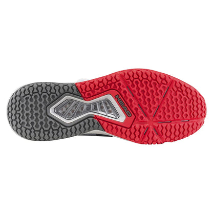 Men's Motion Pro BOA Pickleball Shoes Light Grey and Red