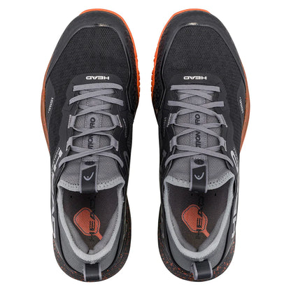 Men's Motion Pro Pickleball Shoes Black and Orange