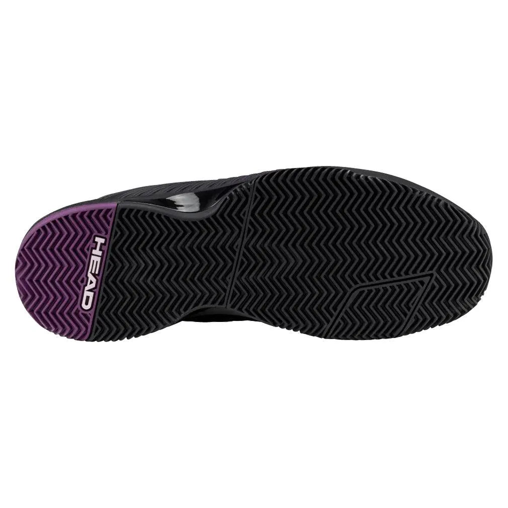 Women's Revolt Pro 4.5 Clay Tennis Shoes Black and Plum