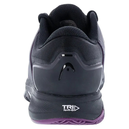 Women's Revolt Pro 4.5 Clay Tennis Shoes Black and Plum