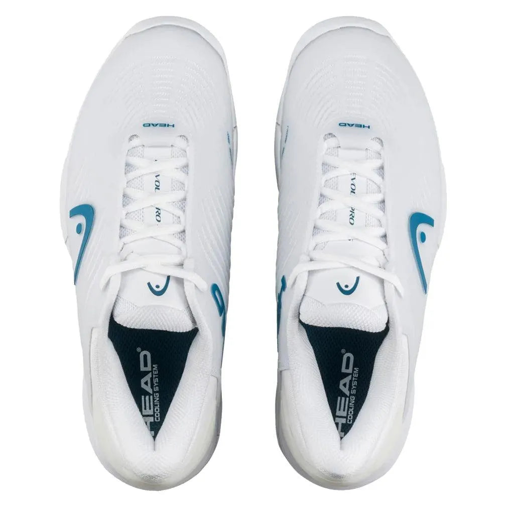 Women's Revolt Pro 4.5 Tennis Shoes White and Twilight Blue