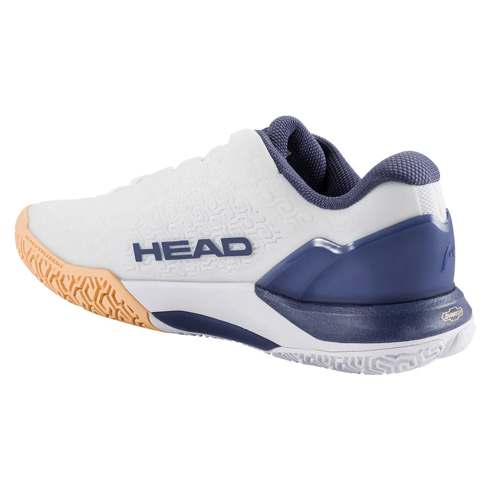 Women's Revolt Pro 5.0 Tennis Shoes White and Apricot