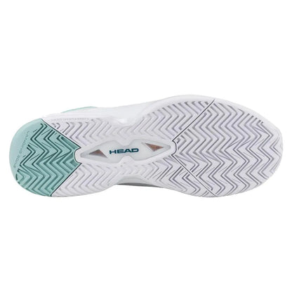 Women's Revolt Evo 2.0 Tennis Shoes White and Turquoise