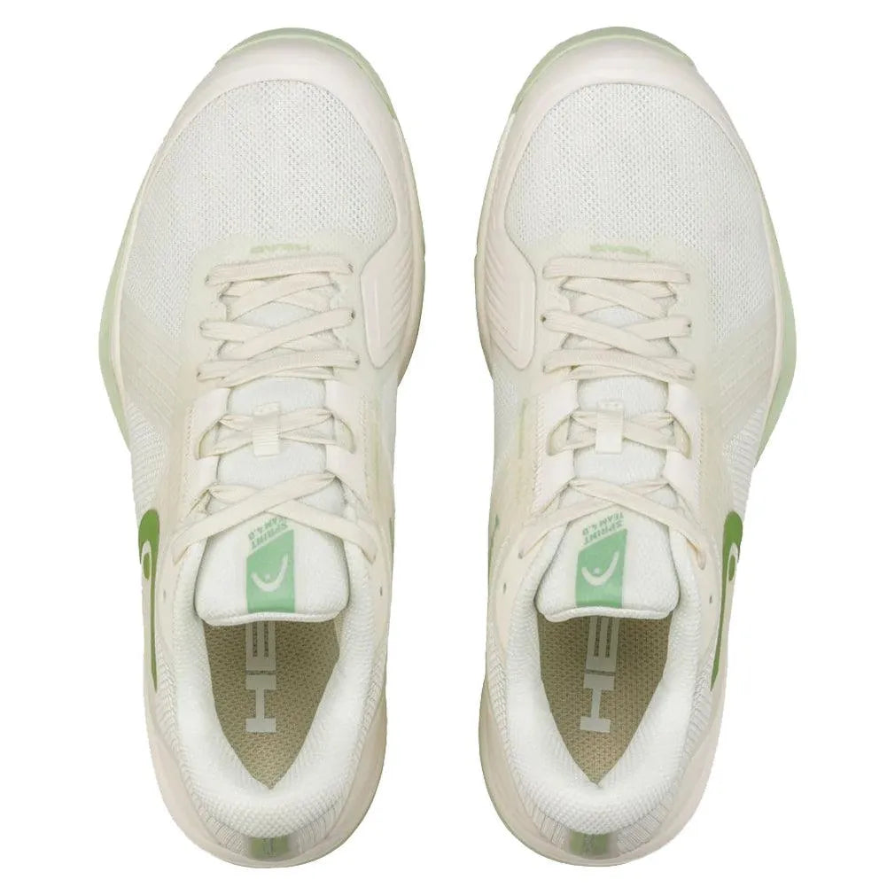 Women's Sprint Team 4.0 Tennis Shoes Chalk White and Light Green - Exclusive