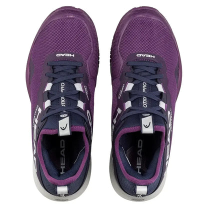 Women's Motion Pro Pickleball Shoes Plum and White