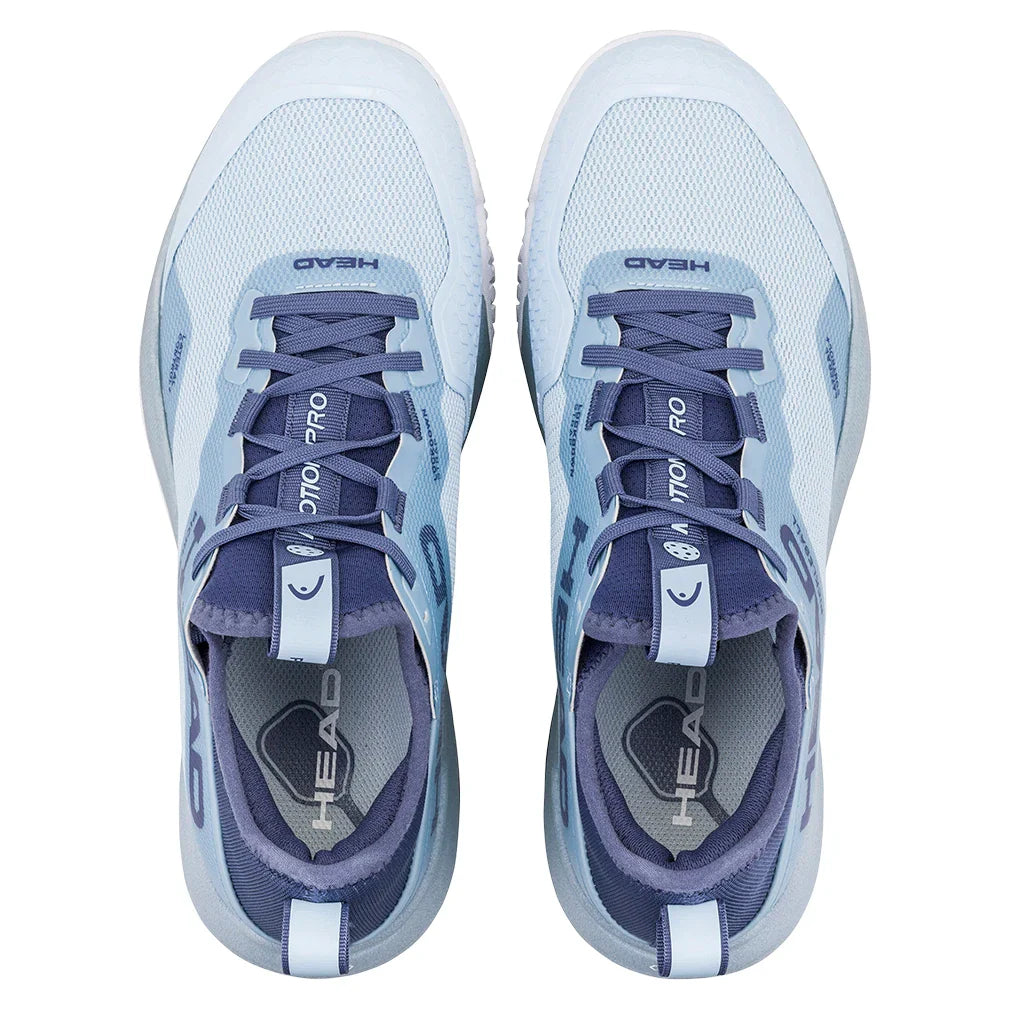 Women's Motion Pro Pickleball Shoes Light and Dark Blue