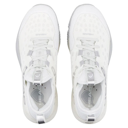 Women's Motion Pro Pickleball Shoes White and Light Grey