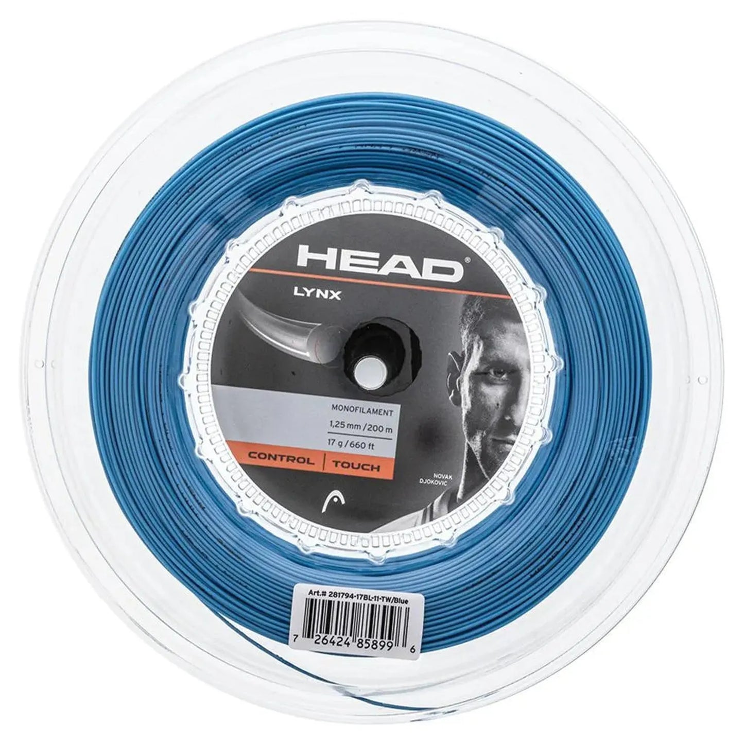 Lynx Tennis String Reel Blue-Strings-Head-281794BLR-Tennis Express