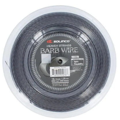 Barb Wire 16L 1.25MM Reel Tennis String-Strings-Solinco-28391-DEFAULT-L-Tennis Express