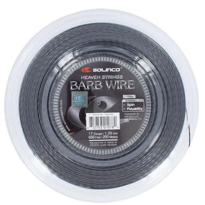 Barb Wire 17G 1.20MM Reel Tennis String-Strings-Solinco-28395-DEFAULT-L-Tennis Express