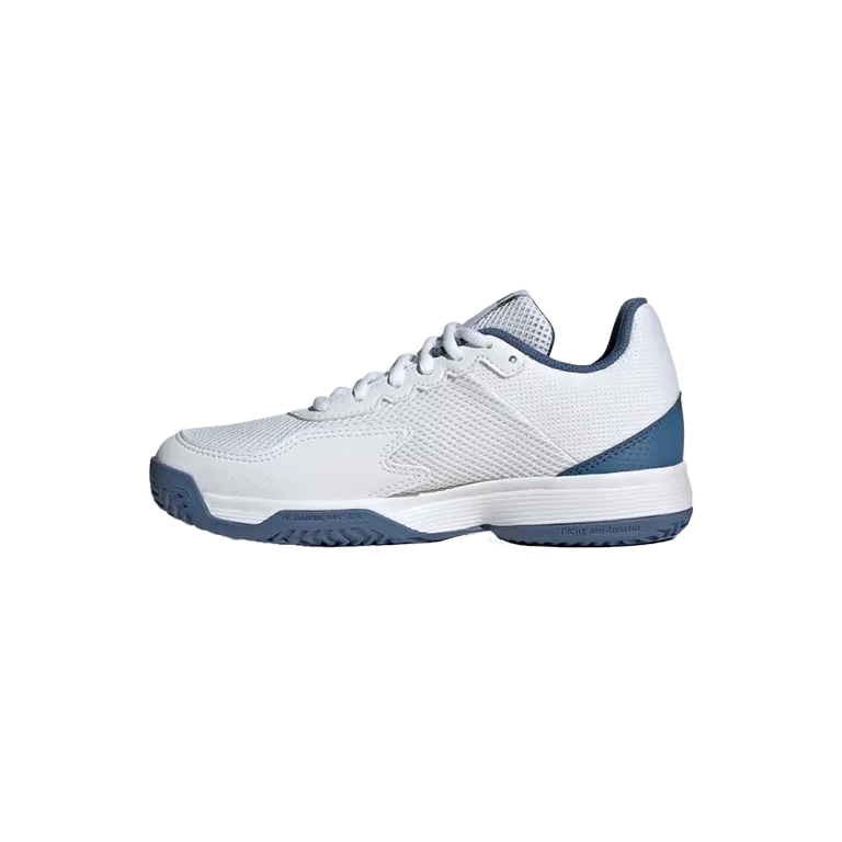 Padel Shoes Adidas CourtFlash Kids Blanco