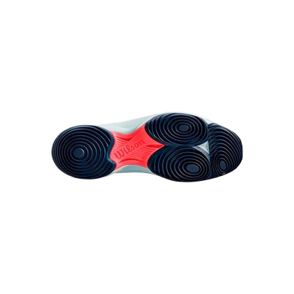 Padel Shoes Wilson Hurakn Pro White/Cooling Spray/Navy Blazer