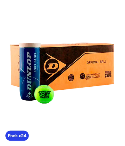 Box Balls  Dunlop Fort Padel (Pack x24)