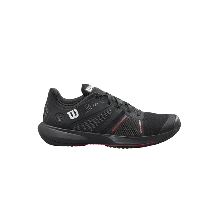 Padel Shoes Wilson Bela Pro Black/Ebony/Poppy Red