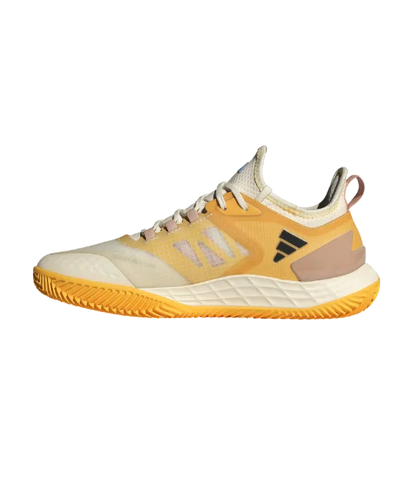 Padel Shoes Adidas adizero Ubersonic 4.1 CL Mujer Blanco/Naranja